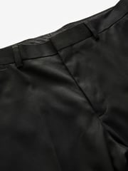 Black Tuxedo Trousers With Gold Tape Detail - Image 6 of 8