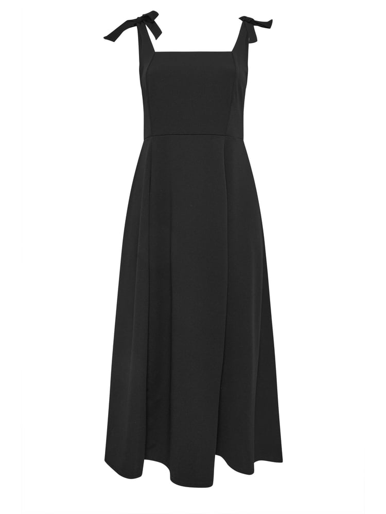 Yours Curve Black Limited Collection Midaxi Dress - Image 6 of 6