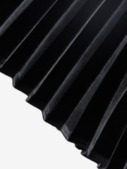 Black Velvet Mini Kilt Skirt - Image 2 of 3