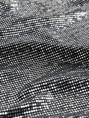 Silver Mini Sequin Skirt - Image 6 of 7