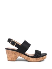 Pavers Black Pavers Platform Sandals - Image 2 of 6