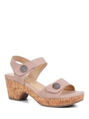 Pavers Blush Pavers Strappy Heeled Sandals - Image 1 of 4