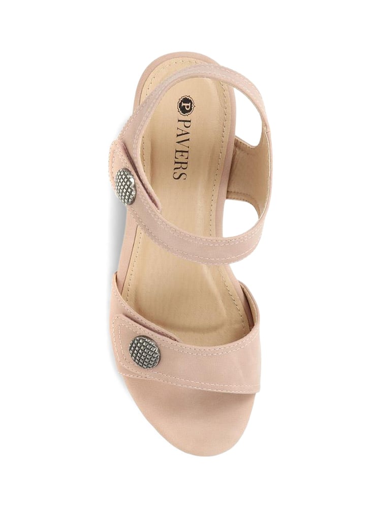 Pavers Blush Pavers Strappy Heeled Sandals - Image 4 of 4