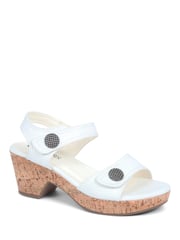 Pavers White Pavers Strappy Heeled Sandals - Image 2 of 5