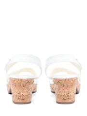 Pavers White Pavers Strappy Heeled Sandals - Image 3 of 5