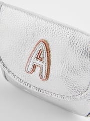 Silver Inital Metallic Bag - Image 4 of 5