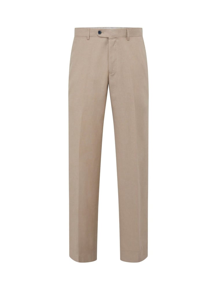 Skopes Stone Brown Tuscany Linen Blend Suit: Tailored Trousers - Image 4 of 4