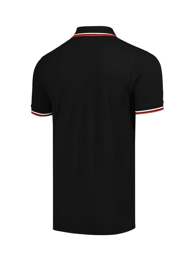 Fanatics – AC Mailand Core – schwarzes Polo-Shirt - Bild 2 von 3