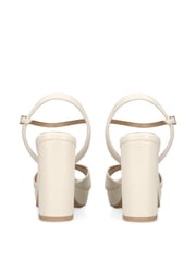KG Kurt Geiger Silver Florence Sandals - Image 3 of 4