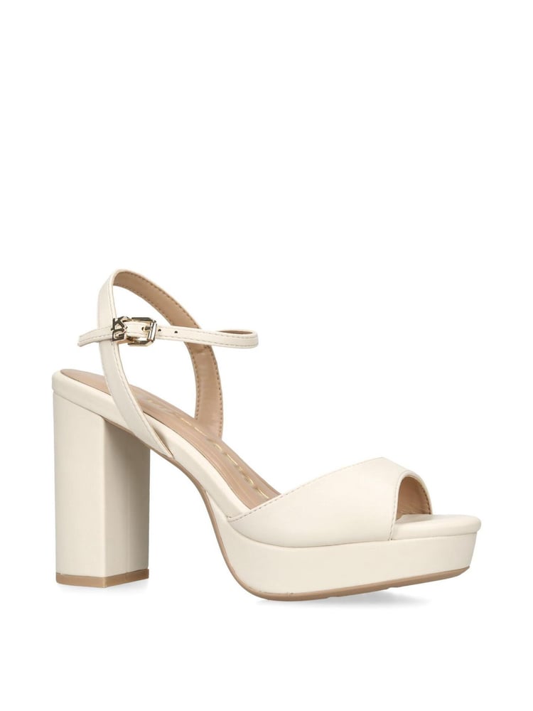 KG Kurt Geiger Silver Florence Sandals - Image 4 of 4