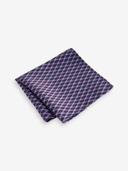 Red Slim Tie And Pocket Square Set - Image 4 of 5