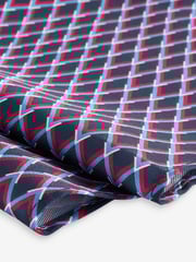 Red Slim Tie And Pocket Square Set - Image 5 of 5