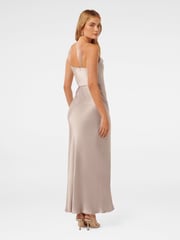 Forever New Nude Lucy Satin Cowl Neck Maxi Dress - Image 4 of 4