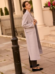 Grey Revere Collar Coat - Image 2 of 7