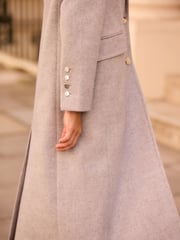 Grey Revere Collar Coat - Image 3 of 7