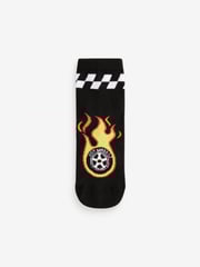 Red/Black/Blue Hot Wheels Cotton Rich License Socks 3 Pack - Image 2 of 4