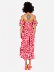 Lovedrobe Split Leg Bardot Midaxi Dress - Image 2 of 4
