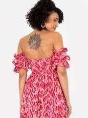 Lovedrobe Split Leg Bardot Midaxi Dress - Image 4 of 4
