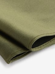 Moss Green Silk Tie And Pocket Square Set - Image 7 of 7