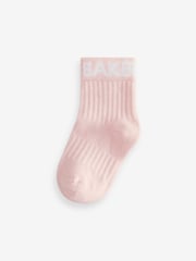 Baker by Ted Baker Branded Socks 5 Pack - Image 2 of 8
