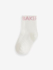 Baker by Ted Baker Branded Socks 5 Pack - Image 3 of 8