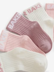 Baker by Ted Baker Branded Socks 5 Pack - Image 7 of 8