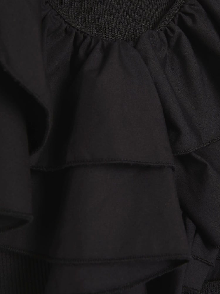 River Island Black Frill Wrap Bodies - Image 4 of 4