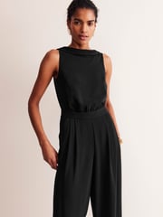 Boden Black Tall Clarissa Jumpsuit - Image 4 of 5