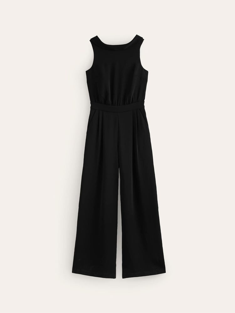 Boden Black Clarissa Jumpsuit - Image 5 of 5 Boden Black Clarissa Jumpsuit - Image 5 of 5