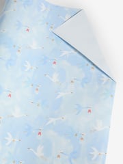 Blue Baby Boy Stork 10 Metre Wrapping Paper - Image 4 of 4