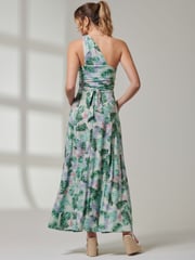 Jolie Moi Green Sleeveless Jersey Maxi Dress - Image 2 of 6