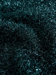 Dark Green Sparkle Tinsel Knitted Cardigan - Image 8 of 8