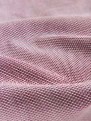 Dahlia Pink Regular Fit Trimmed Easy Care Single Cuff Oxford Shirt - Image 12 of 12