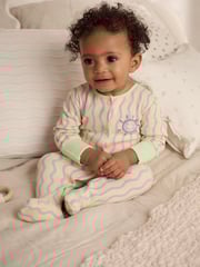 Multi Popper Baby 100% Cotton Sleepsuits 3 Pack (0mths-2yrs) - Image 2 of 14