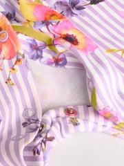Yellow Floral Baby 100% Cotton Sleepsuits 4 Pack (0-2yrs) - Image 12 of 14