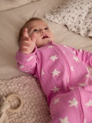Pink Baby Pink Heart Printed 100% Cotton Sleepsuit 3 Pack (0mths-2yrs) (0mths-2yrs) - Image 14 of 15