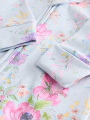 Pink Floral Baby 100% Cotton Sleepsuits 3 Pack (0mths-2yrs) - Image 11 of 11