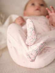 Pink Mummy Baby Family 100% Cotton Sleepsuit (0-2yrs) - Image 3 of 12