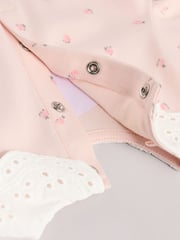 Pink Mummy Baby Family 100% Cotton Sleepsuit (0-2yrs) - Image 9 of 12