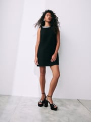 Black Forever Comfort® Jewel Platform Sandals - Image 3 of 11