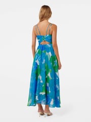 Forever New Blue Jolie Strappy Ruched Bodice Maxi Dress - Image 4 of 4