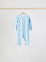 Blue Star Baby Footless Sleepsuits 4 Pack (0mths-3yrs) - Image 7 of 14