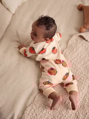 Bright Veg Baby Two Way Zip Footless 100% Cotton Sleepsuits 3 Pack (0mths-3yrs) - Image 14 of 15