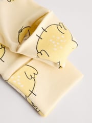 Yellow Baby Spring Two Way Zip 100% Cotton Sleepsuits 3 Pack (0mths-2yrs) - Image 9 of 11