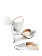 Moda in Pelle Jazlyne Stilletto Pointed Shoes With Bow Trim - Image 5 of 5