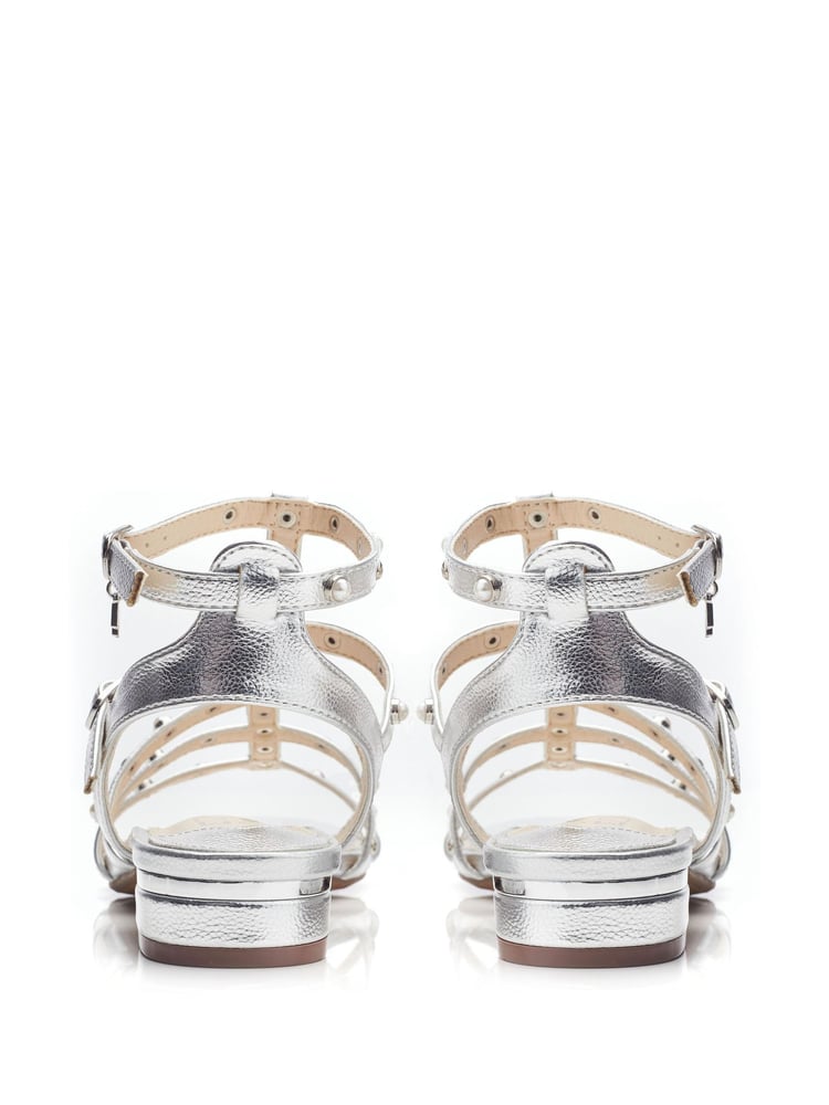 Moda in Pelle Olaino Gladiator Pearl Sandals - Image 2 of 4