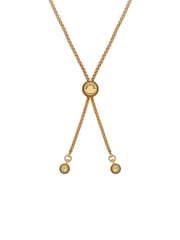Ted Baker Gold Tone PETIAL: Painted Flower Adjustable Bracelet - Image 2 of 4