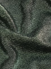Dark Green Sparkle Ruched Side Maxi Skirt - Image 7 of 7