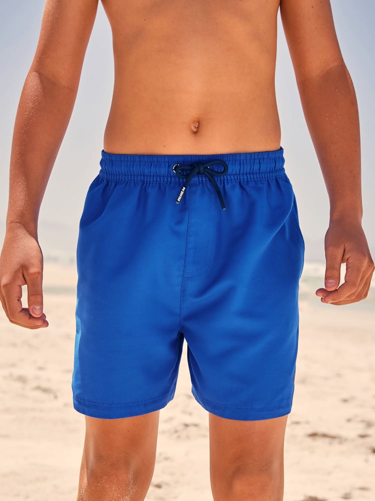 Cobalt Blue Swim Shorts (1.5-16yrs) - Image 1 of 9