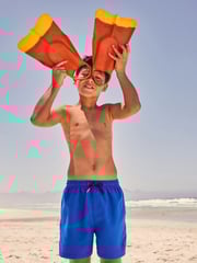 Cobalt Blue Swim Shorts (1.5-16yrs) - Image 3 of 9